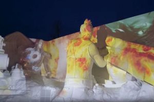 Final Fantasy VII Comes To Life At Sapporo Snow Festival With Brilliant Projection Mapping