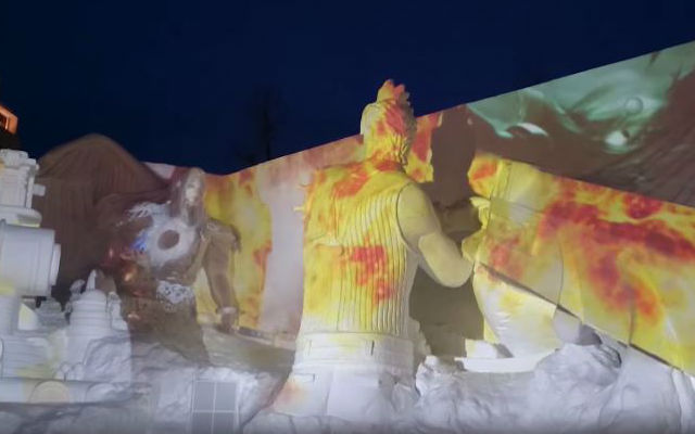 Final Fantasy VII Comes To Life At Sapporo Snow Festival With Brilliant Projection Mapping