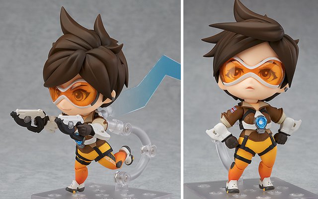 Overwatch’s Tracer Transformed As Cute, Big-Eyed Japanese Anime Figurine