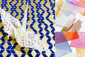 Laser-Cut Origami Paper Featuring Traditional Japanese Motifs Make Even More Beautiful Designs