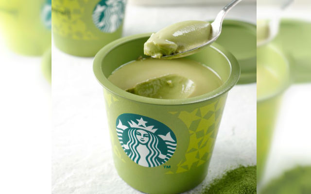 Welcome Spring With A Cup Of Matcha Pudding From Starbucks Japan