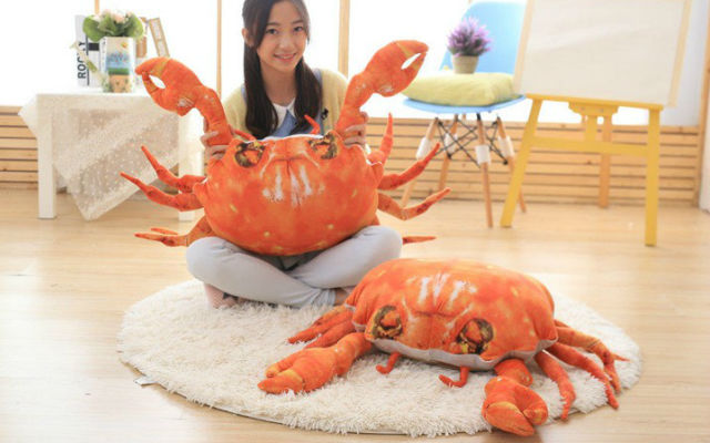 Feeling Crabby? Hug Your Woes Away With This Cuddly Crustacean