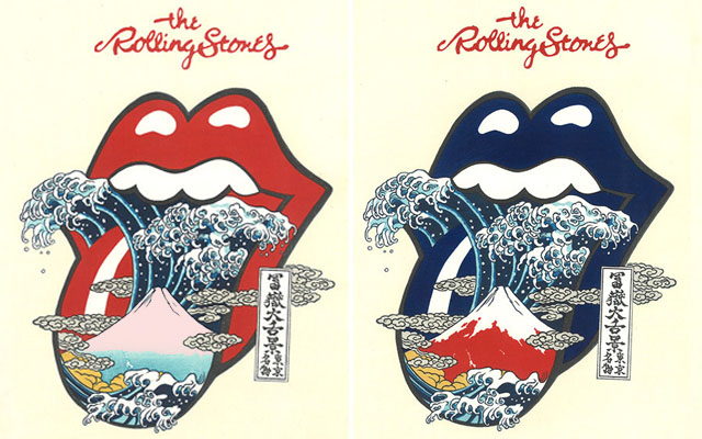 Rolling Stones Meets Traditional Japanese Art In Limited Edition Ukiyo-e Prints