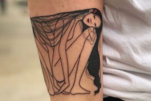 Hauntingly Beautiful Japanese Horror Tattoos By Korean Artist Suzani