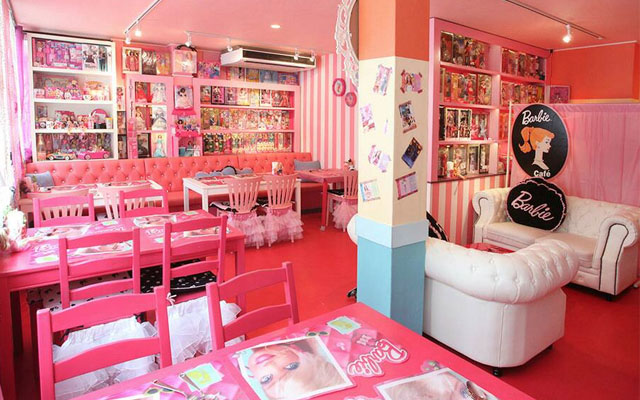 Have A Drink Inside Barbie’s Dollhouse At Barbie-Themed Pink Holiday Cafe