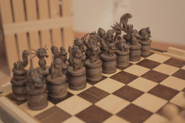 Harry Potter - Chess Figure Set 3D model 3D printable