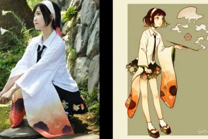 Japanese Artist’s Furisode-Kimono Dress Shirt Hybrid Comes To Life In Stylish Combo Piece
