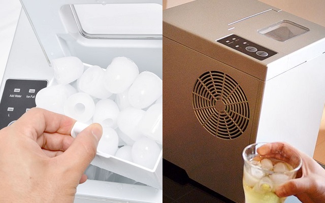 Ninja-like Ice-Maker is Speedy, Ultra-Compact and Quiet, Delivers Ice in  Six Minutes. – grape Japan