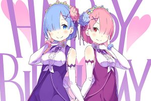 Happy Birthday Ram & Rem! Birthday Event Announced for Re:Zero’s Adorable Twin Maids