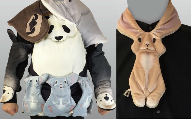 Turn Yourself Into The Most Adorable Mecha Ever With These Sloth, Chinchilla, And Otter Themed Body Warmers