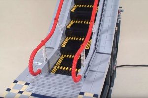 This Moving LEGO Escalator is a Stairway to Creative Heaven