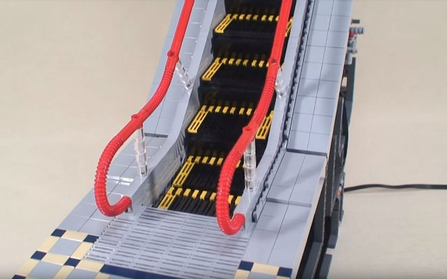 This Moving LEGO Escalator is a Stairway to Creative Heaven