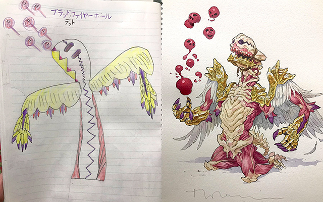 [Part 3] Professional Anime Artist Turns His Sons’ Sketches Into Amazing Anime Characters
