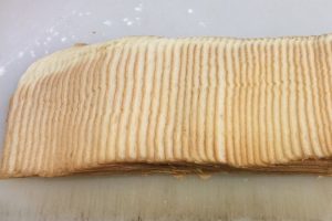 Japanese Baker Dices Loaf of Bread into 47 Paper-Thin Slices