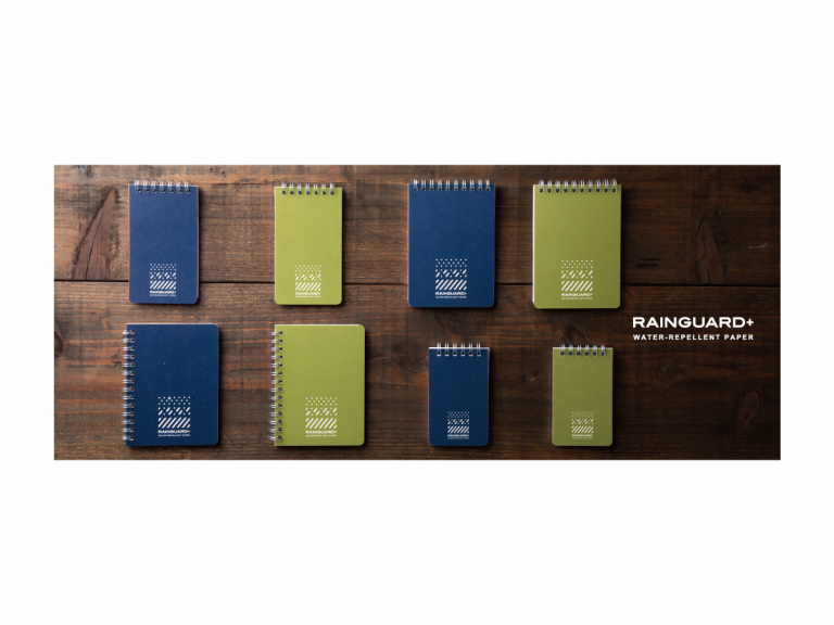 Rainguard+ Notebook: Featuring advanced Japanese technology that keeps your notes dry