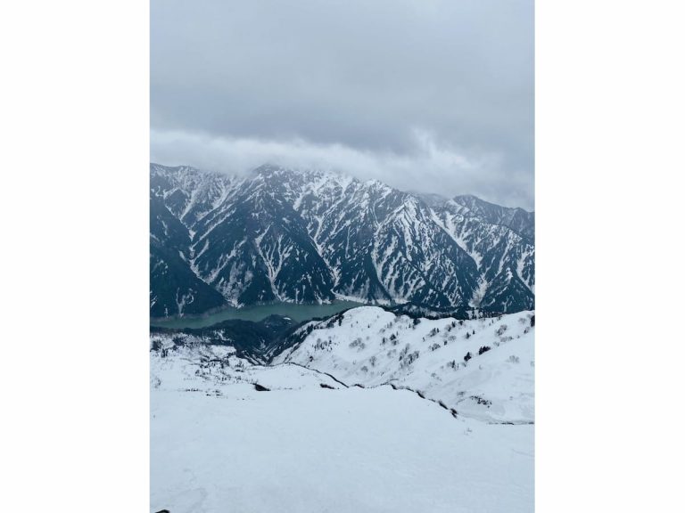 Deep snow on the Tateyama Kurobe Alpine Route best seen in June