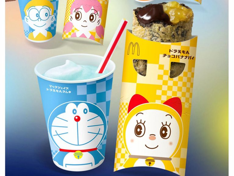 Doraemon and friends bring a Japanese festival mood to McDonald’s Japan