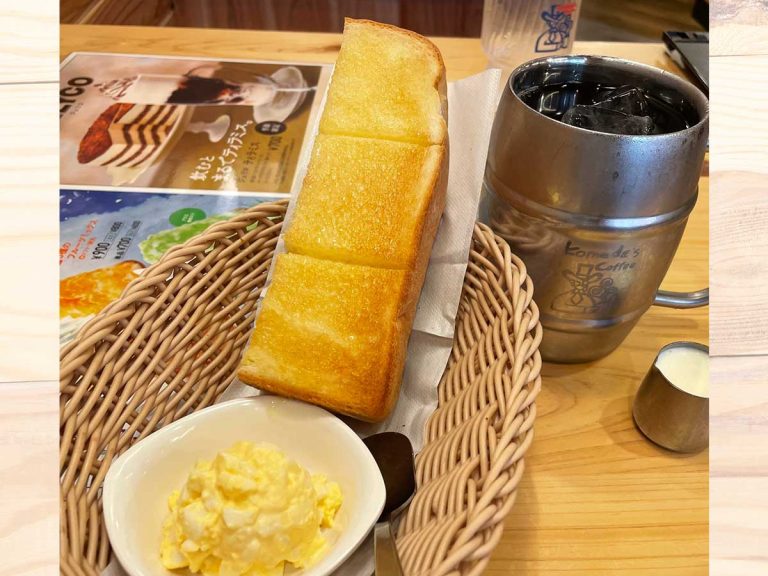 Diners are just realizing the generosity of Japanese coffee house’s breakfast set