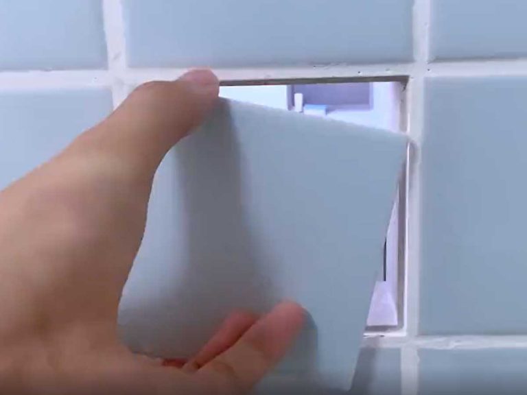 Japanese miniature artist unveils the small world that exists within…their bathroom wall tiles