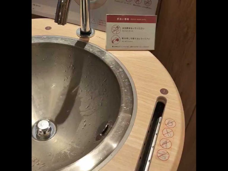McDonald’s restroom sink in Japan that washes your smartphone has people feeling the future