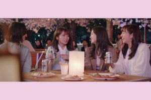 Nogizaka 46 members savor the moment with ASAHI SUPER DRY in new commercial