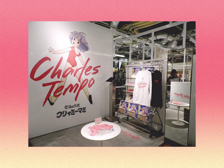 Charles Chaton Collaborates with Creamy Mami and Future Funk Figurehead Night Tempo at Shibuya Parco Pop-up Store