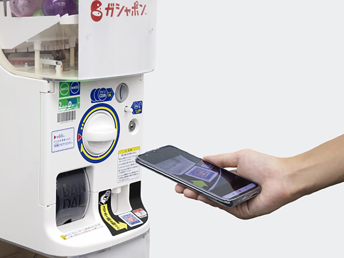 BANDAI Official Gashapon Machine Try