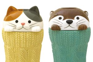 Sweater wearing cat and otter humidifiers are here to adorably take care of your room