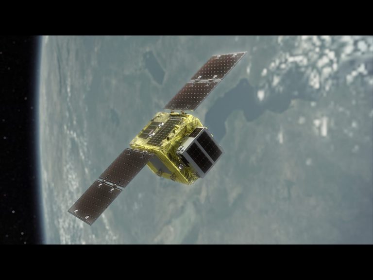 Japan’s Astroscale launches and places in orbit world’s 1st commercial debris removal satellite
