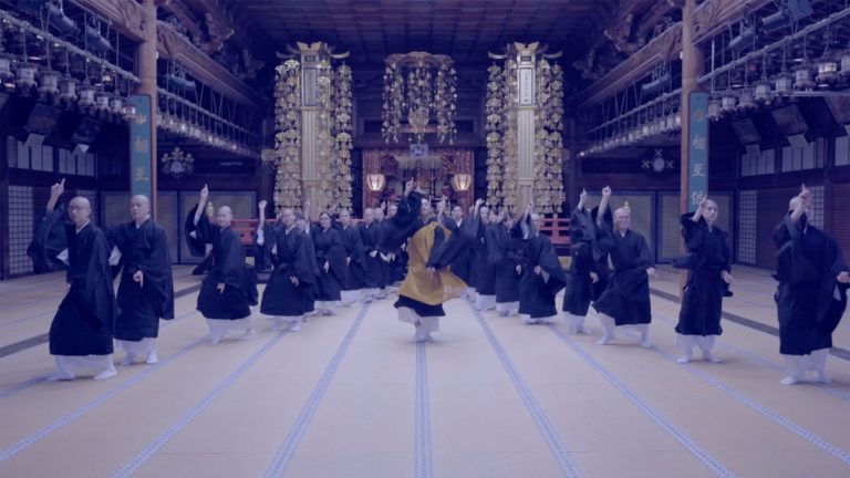 Japanese Buddhist priest dances to EDM in striking commercial for ramune candy
