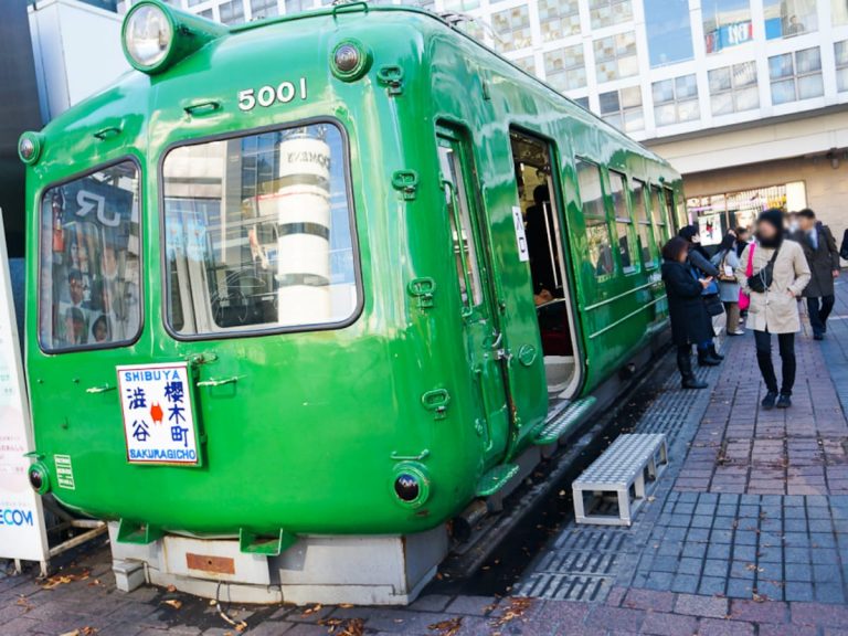 Shibuya’s “Green Frog” train carriage to be moved to the birthplace of Hachiko