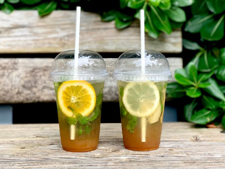 Keep your cool this summer with this non-alcoholic Black Honey Mojito
