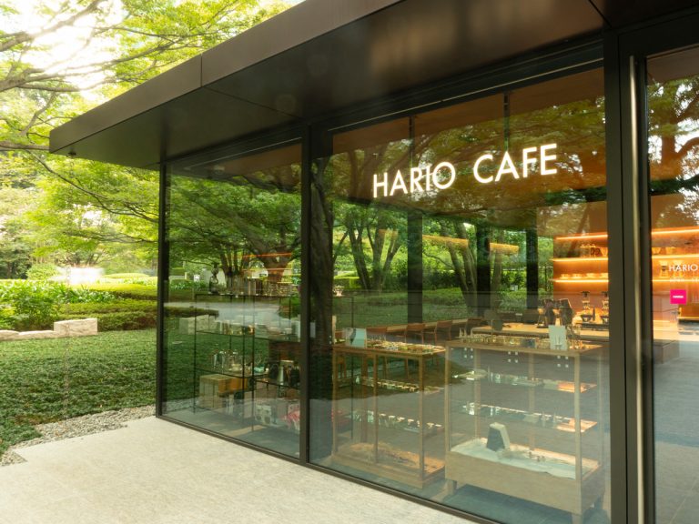 HARIO CAFE; a new cafe specialising in drip coffee made using HARIO gadgets