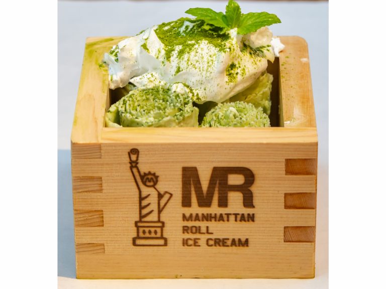 Manhattan Roll opens first Kyoto store with limited edition matcha rolled ice cream