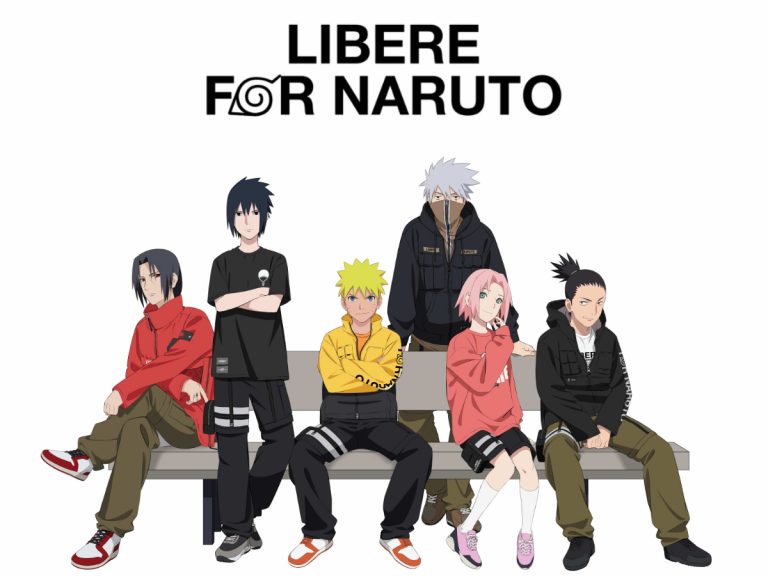 This LIBERE and Naruto collab is the ultimate ‘Ninja street fashion’ collection