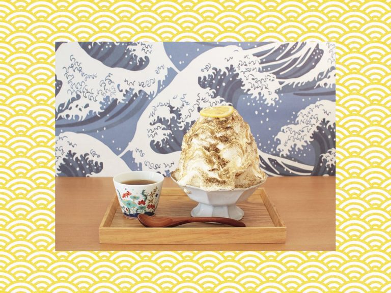 Japanese tea cafe Hachiya serves refreshing Citrus Yogurt Cream and Hōjicha Shaved Ice