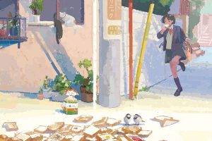 New mystery anthology cover illustration offers a witty twist on the “Toast of Tardiness” trope
