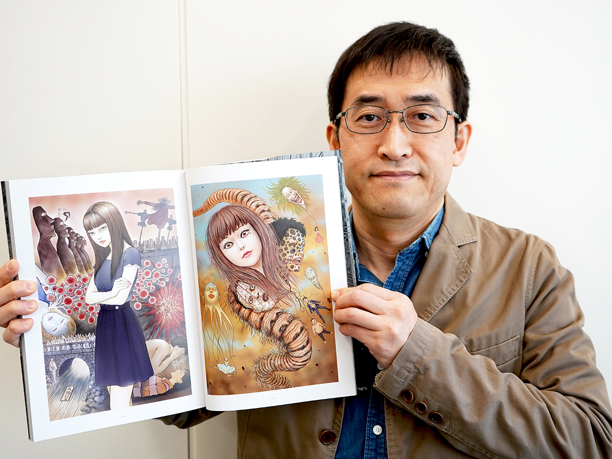 Manga creator Junji Ito talks horror and humor