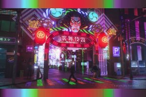 Japanese artist imagines cyberpunk entrance to famous Kabukicho red-light district [video]