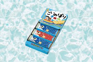 Koinobori carp streamer chocolates by Tirol are a fun way of celebrating Children’s Day