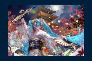 Admire The Gorgeous Winning Works in Kyoto-Themed Hatsune Miku Illustration Contest