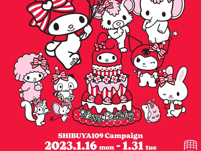 Celebrate My Melody’s birthday with tasty sweets and drinks at Shibuya 109