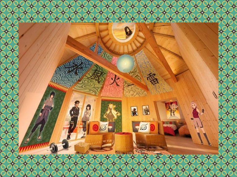 Naruto-themed suite at glamping resort will enhance your stay at Awaji Island Anime Park
