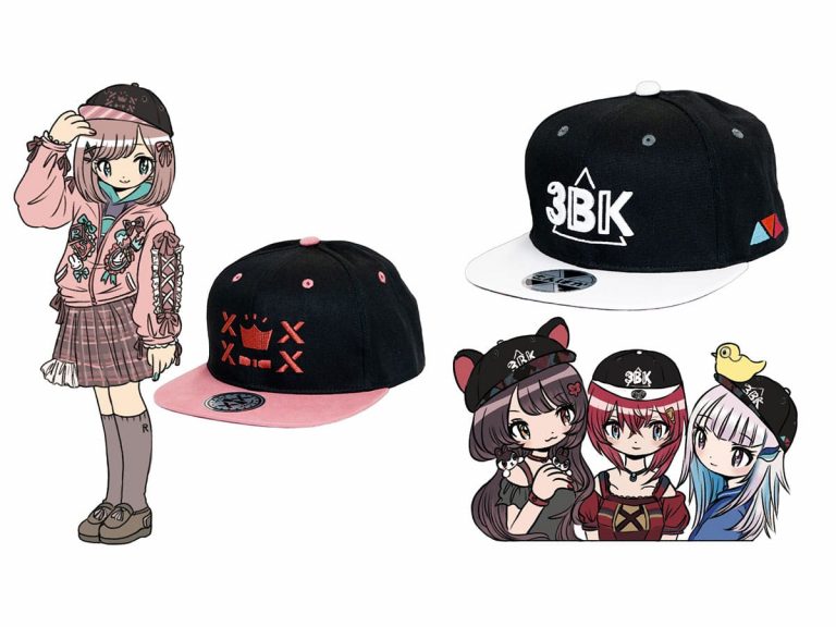 Rep your favorite Vtubers with Nijisanji caps, themed keychains designed by Kae Tanaka
