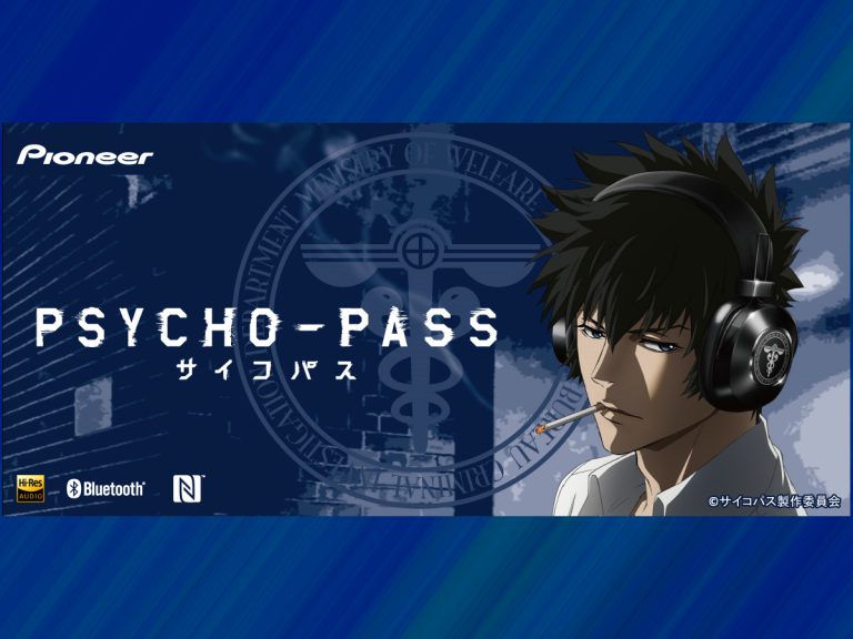 PSYCHO-PASS Collaborates With Pioneer On Bluetooth Wireless Hi-Res Headphones