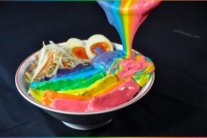 Dosanko’s 50th anniversary Happy Rainbow Ramen conveys chain’s hopes for happier times
