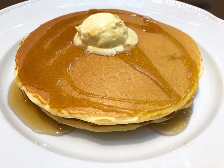 Tasty old-fashioned pancakes at Japan’s Royal Host are a welcome break from fancy fluffy fare