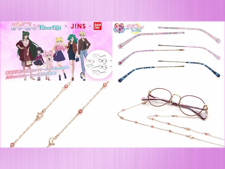 “Sailor Moon Eternal” films collaborate with Bandai and JINS on themed eyewear for adults