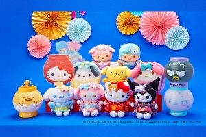Stay-at-home Sanrio summer goods recreate festival mood of Japanese street fair