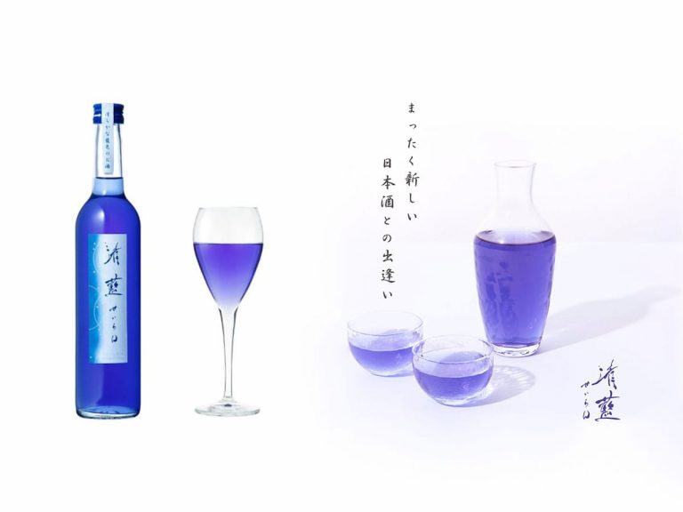 All-natural blue sake Seiran will add mystery to your sake cocktails